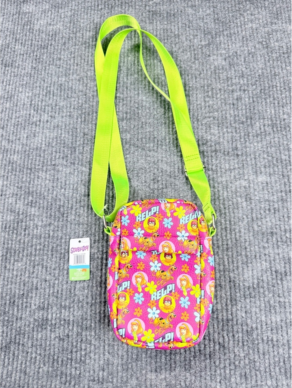 Buckle-Down Scooby Doo Daphne Velma Pink Crossbody Bag NWT